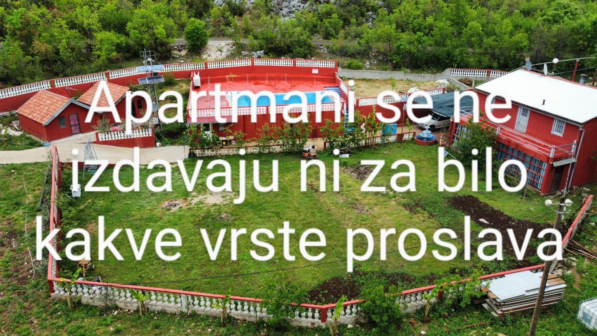 Red Apartman Trebinje Eksteriør bilde